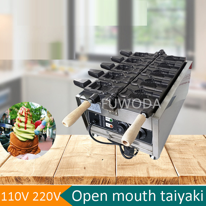 Waffle Cone Maker - Máquina Comercial Eléctrica para Hacer Waffles