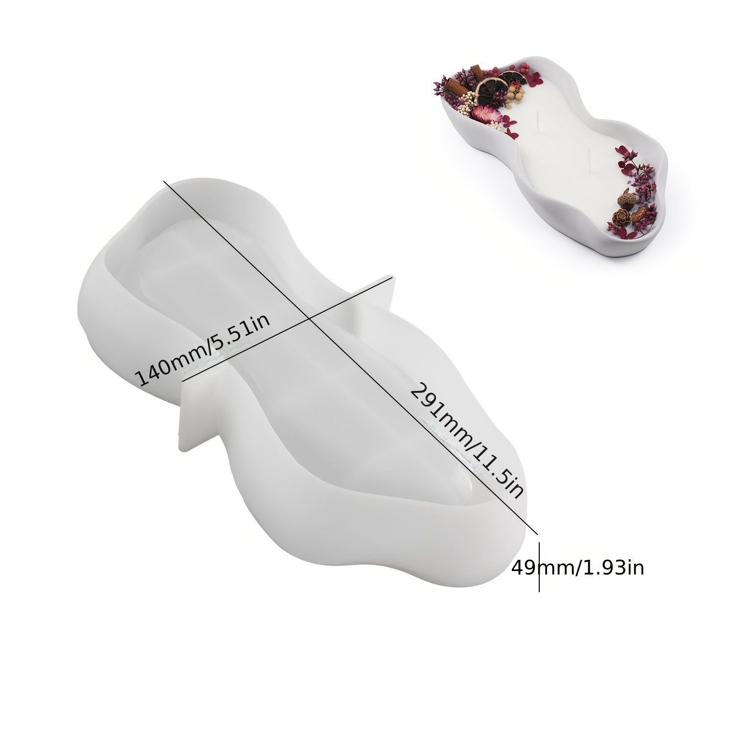 1 molde de silicona ovalado ir - Potsticker Mold reseña y precio