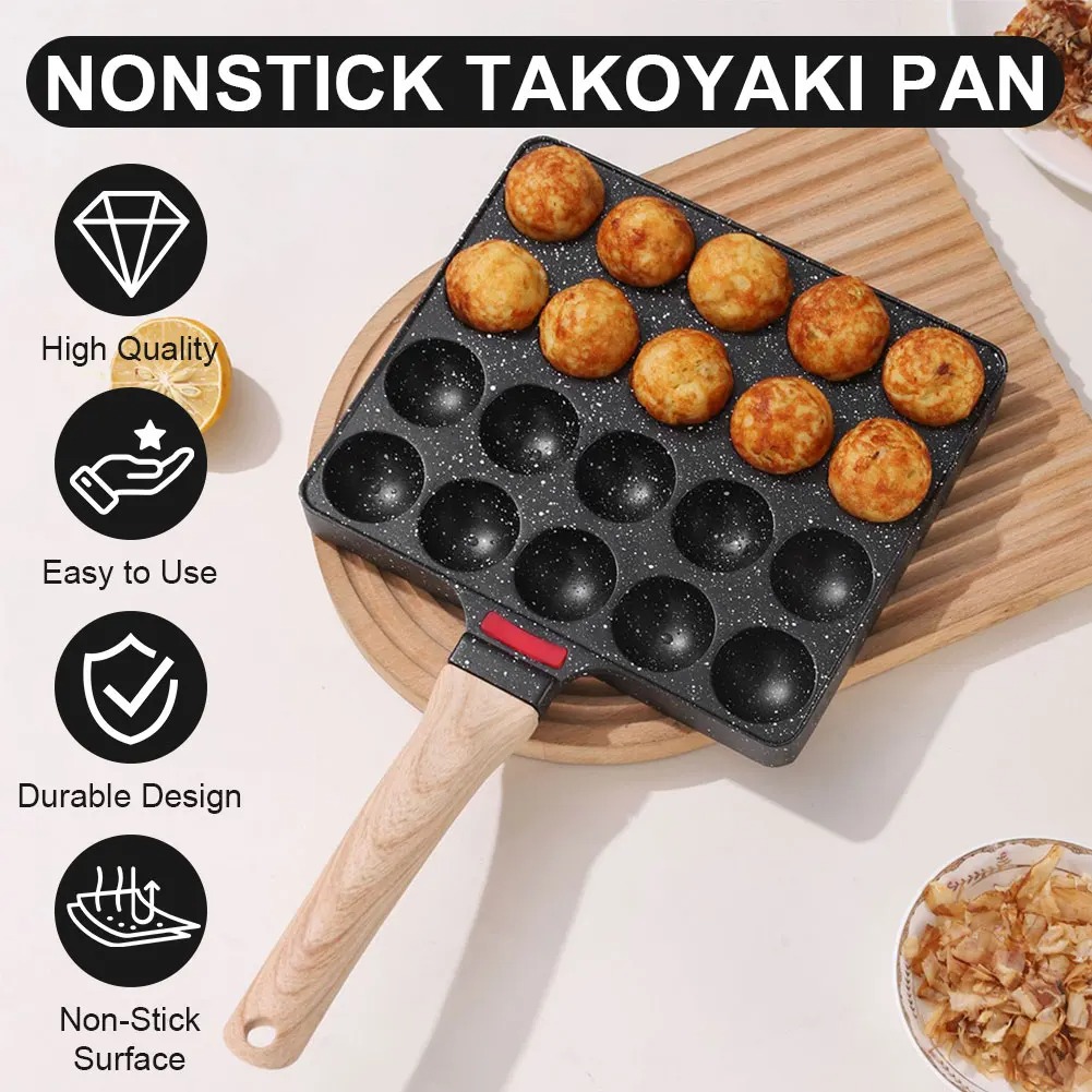 Sartén para Takoyaki con 20 Mo - Takoyaki Grill Plate reseña y precio
