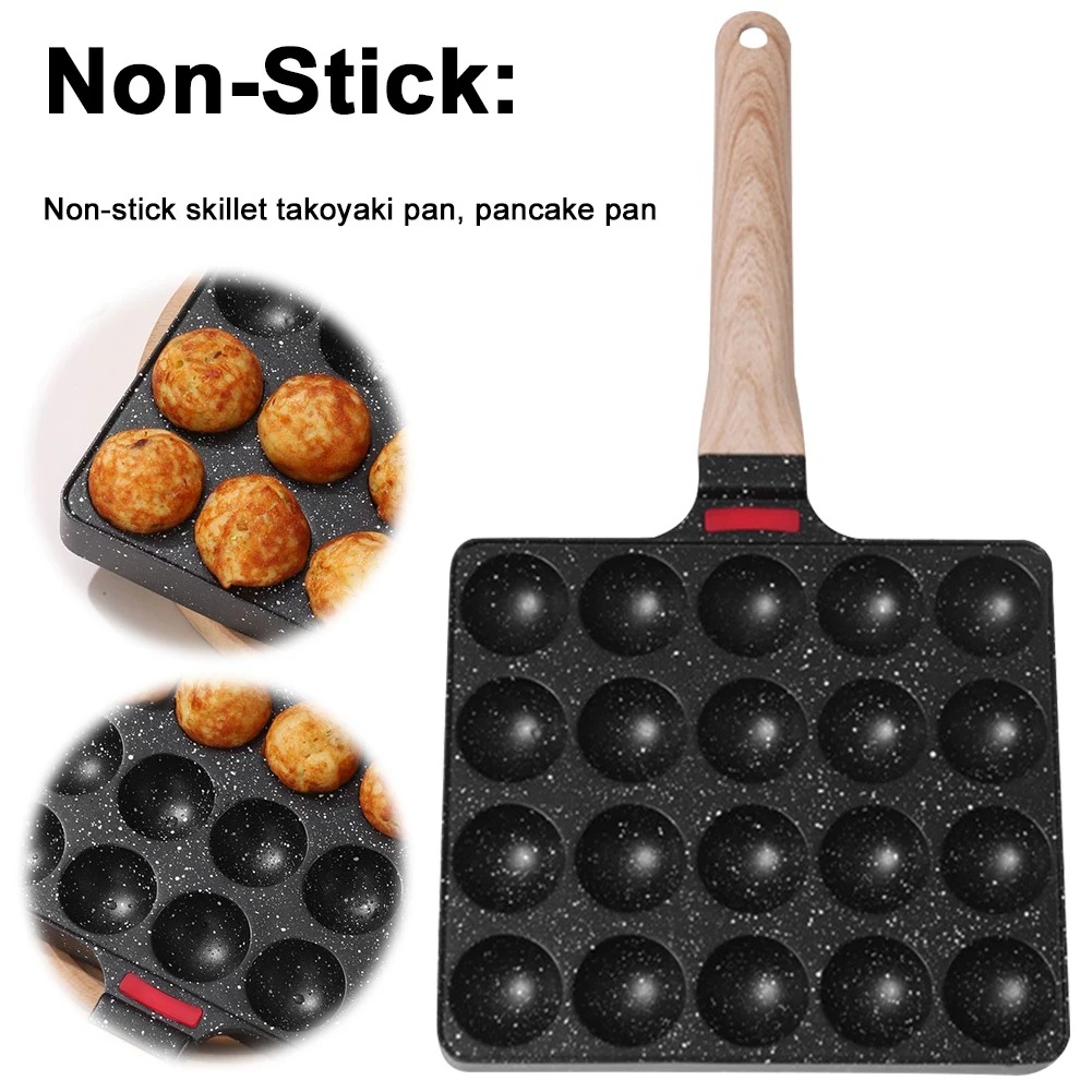 Sartén para Takoyaki con 20 Mo - Takoyaki Grill Plate reseña y precio