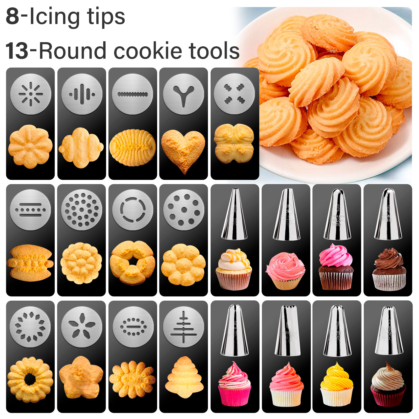 Máquina para hacer galletas, p - Churros Maker Gun reseña y precio